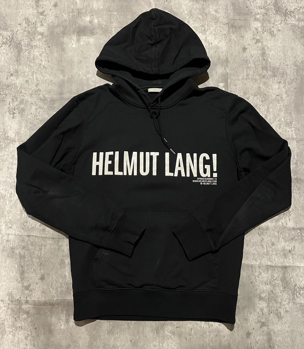 Helmut lang exclamation hoodie online