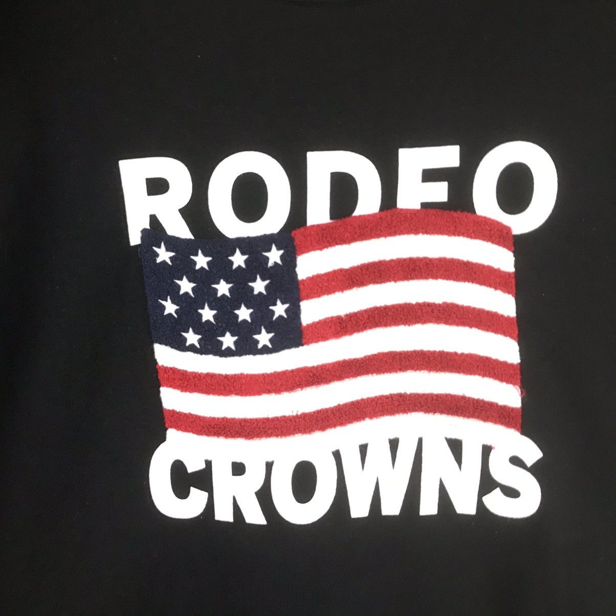 Japanese Brand Rodeo Crowns United States Flag Sweatshirt Size US XXL / EU 58 / 5 - 2 Thumbnail