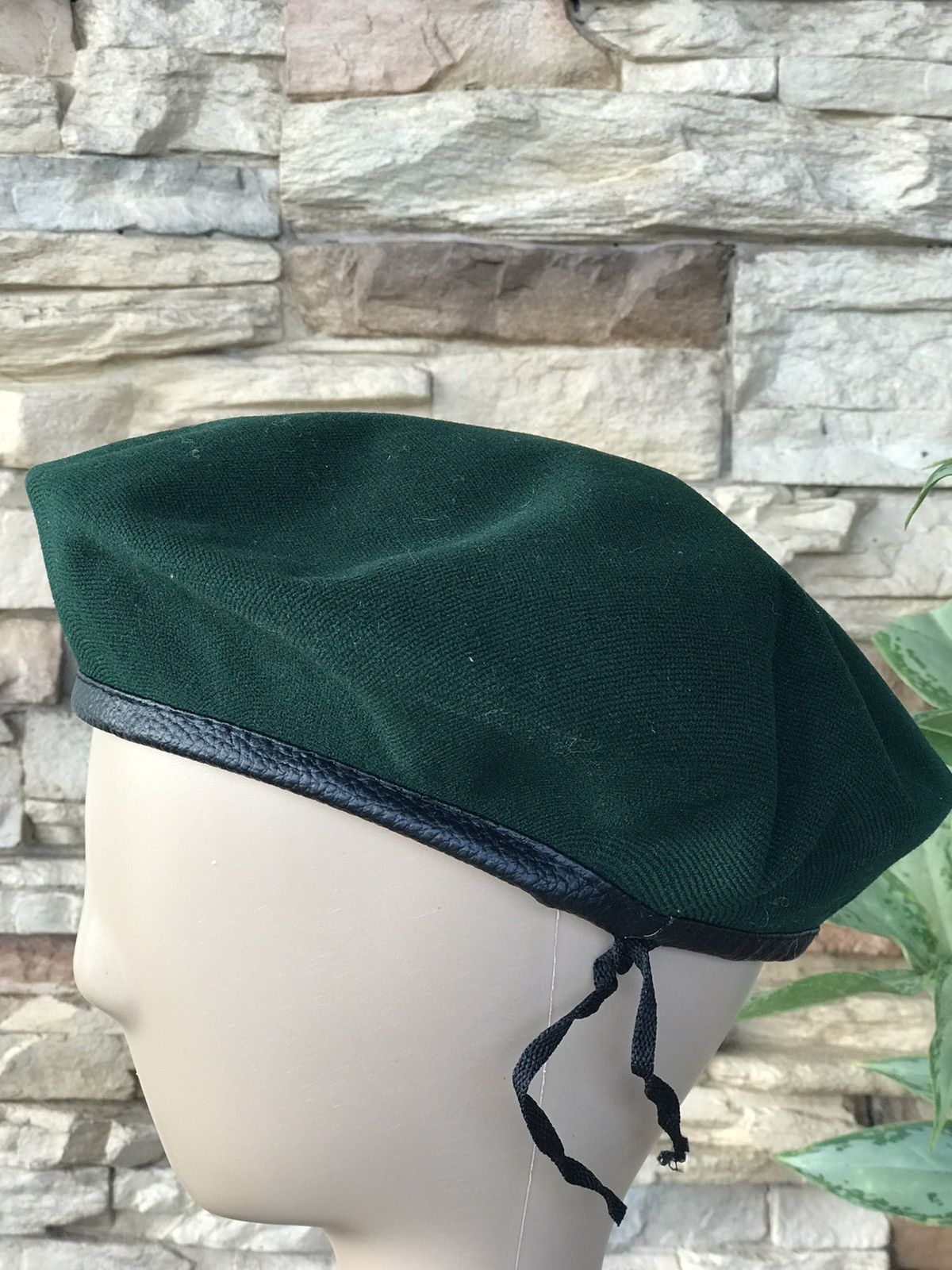 Vintage Top Beret K England Wool Hat Cap Size ONE SIZE - 2 Thumbnail