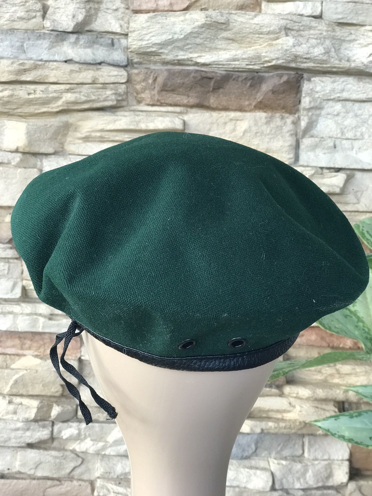 Vintage Top Beret K England Wool Hat Cap Size ONE SIZE - 3 Thumbnail