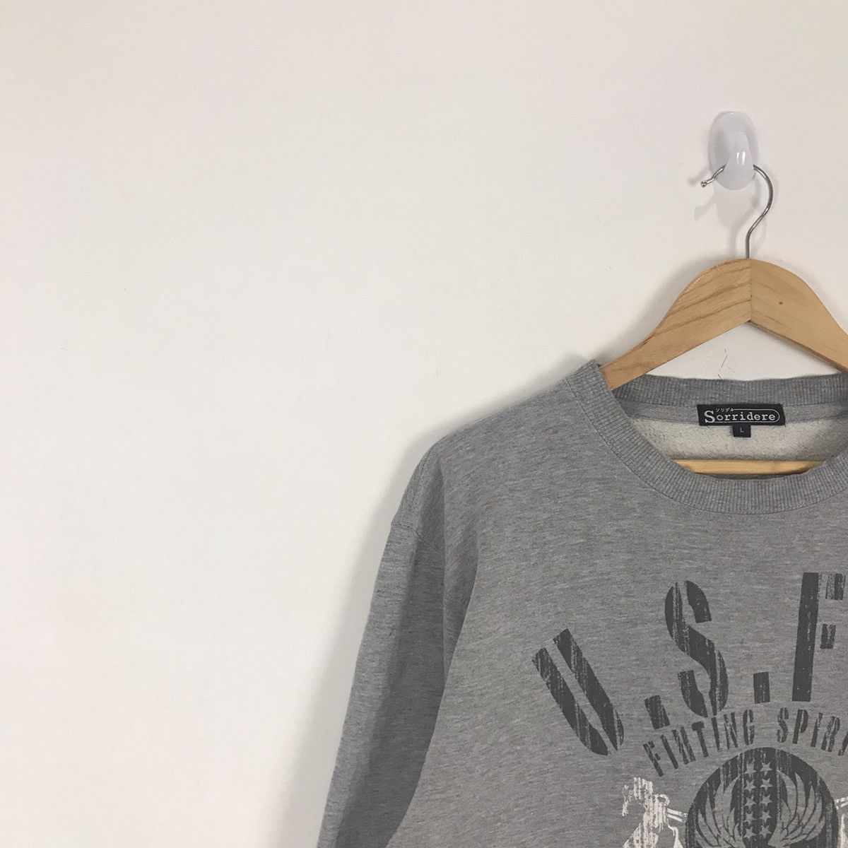 Japanese Brand USFS USA Air Force Fighting Spirits by Sorridere Sweatshirt Size US L / EU 52-54 / 3 - 3 Thumbnail