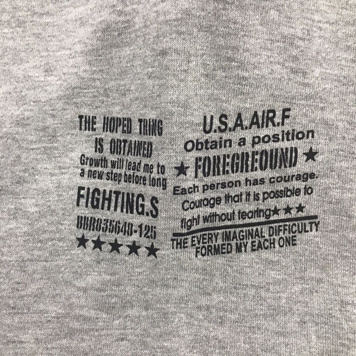 Japanese Brand USFS USA Air Force Fighting Spirits by Sorridere Sweatshirt Size US L / EU 52-54 / 3 - 7 Thumbnail
