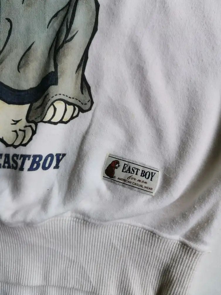 Habitat × Japanese Brand Rare!!! East Boy Dog Big Logo Sweatshirt Size US M / EU 48-50 / 2 - 4 Thumbnail