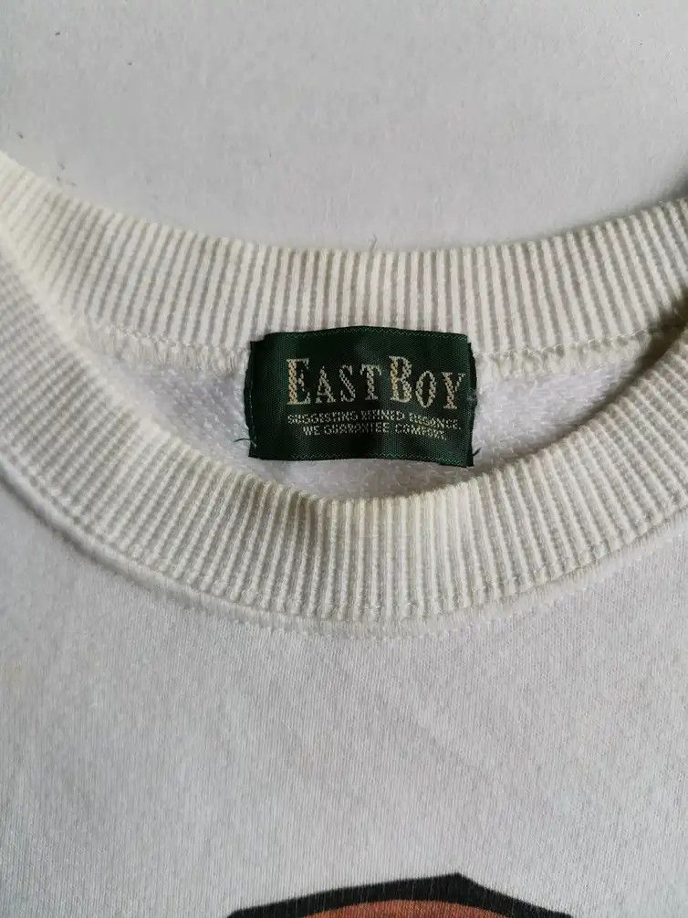 Habitat × Japanese Brand Rare!!! East Boy Dog Big Logo Sweatshirt Size US M / EU 48-50 / 2 - 6 Thumbnail