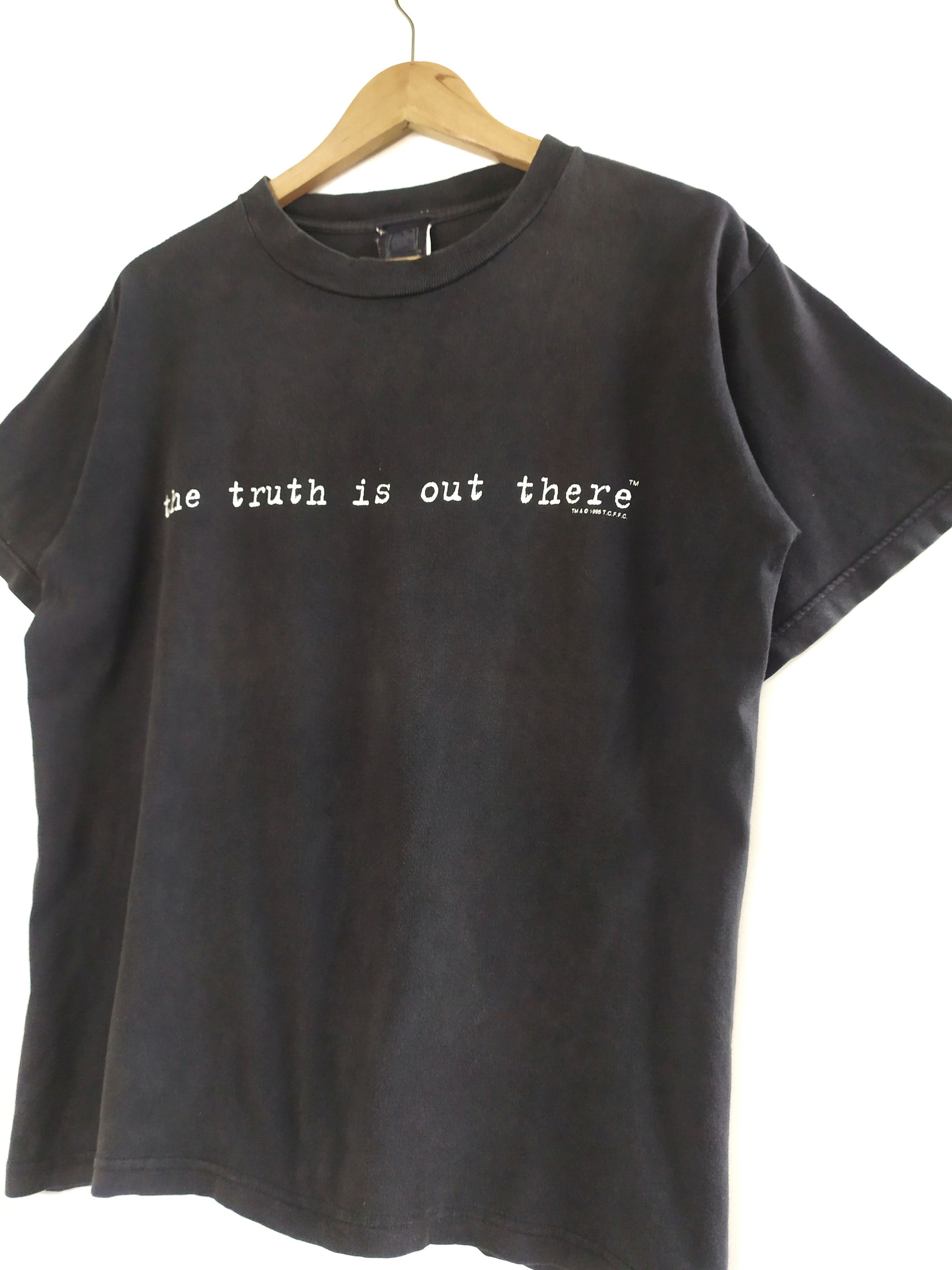 Vintage Vintage 1995 the X Files Tee Tshirt Size US M / EU 48-50 / 2 - 3 Thumbnail