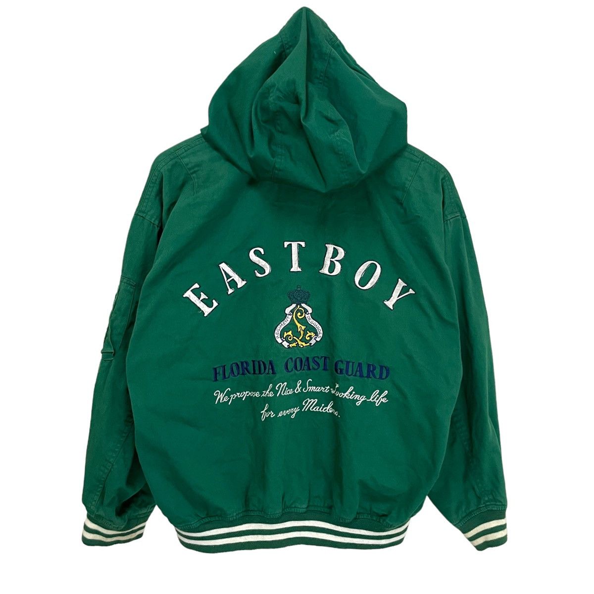 Hysteric Glamour × Japanese Brand × Sports Specialties 💥 EASTBOY BOMBER JACKET NICE DESIGN Size US M / EU 48-50 / 2 - 1 Thumbnail