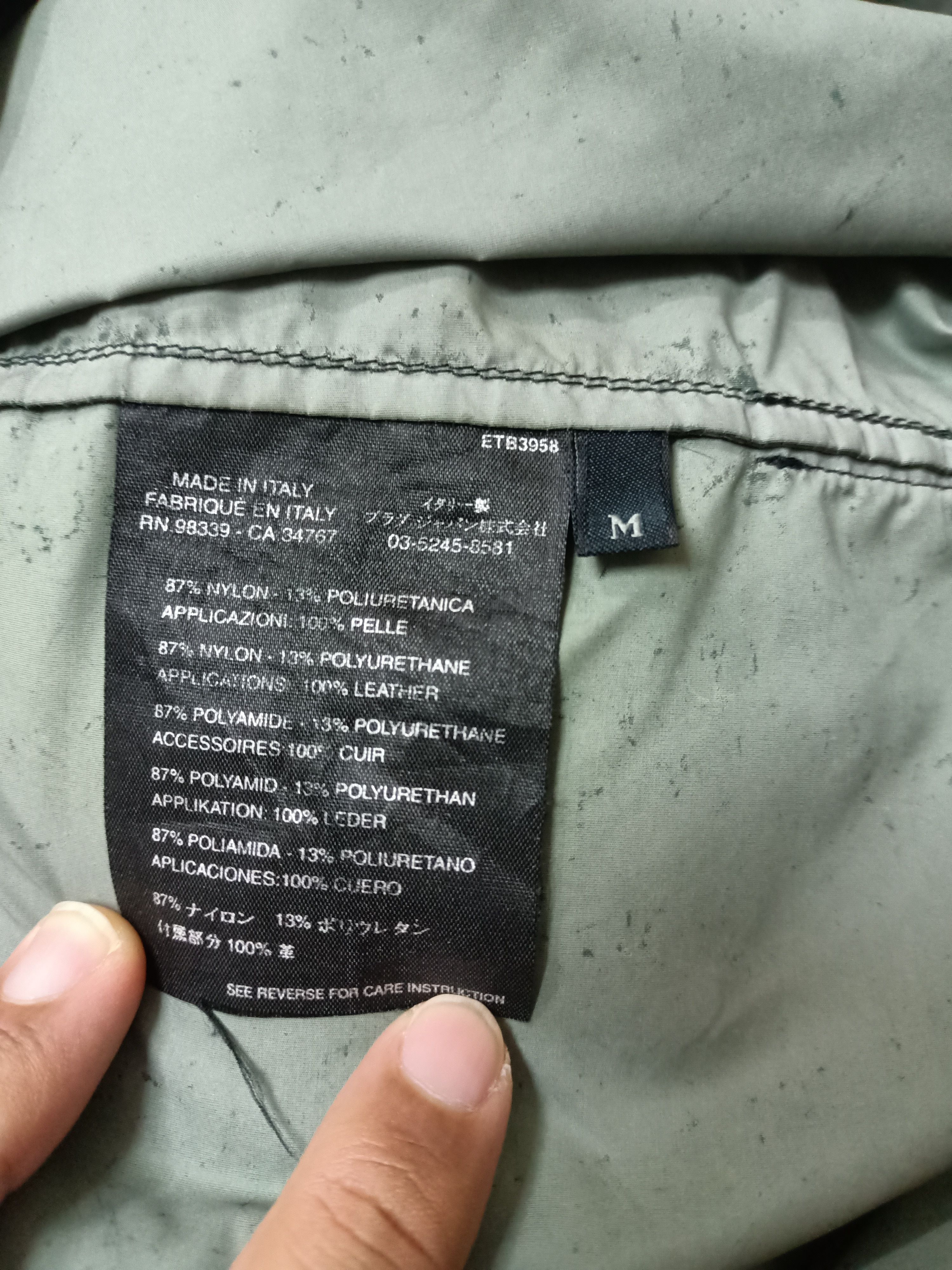 Prada Prada Made in Italy Raincoats Nylon Parkas Size US M / EU 48-50 / 2 - 11 Thumbnail