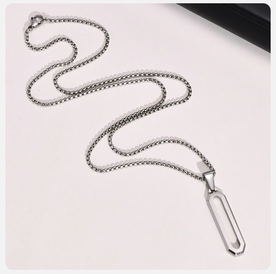 Jewelry Simple 3D Pendant Necklaces Size ONE SIZE - 2 Thumbnail