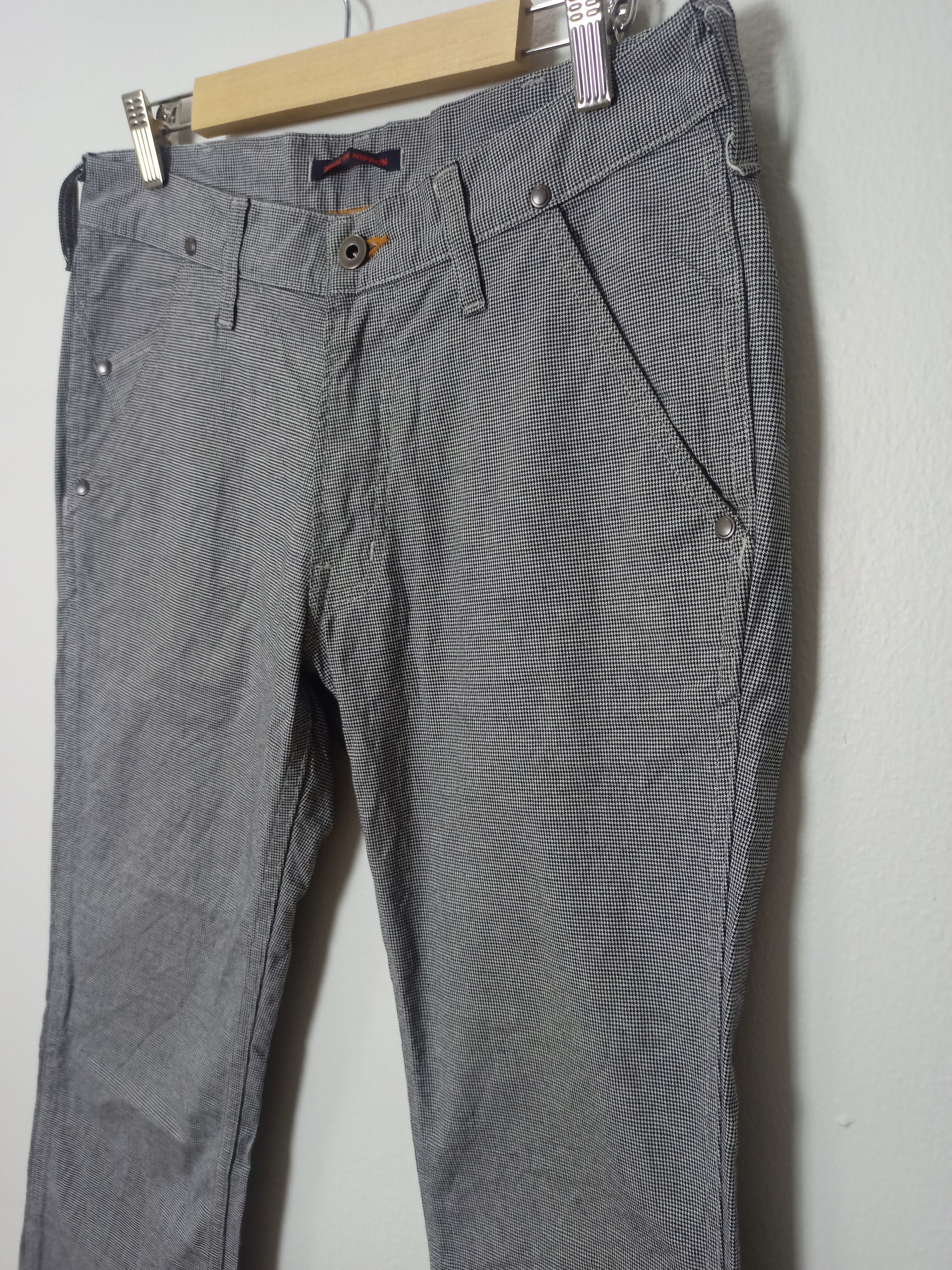 Japanese Brand Vintage BLUE WAY Made in Japan Flared Pants Size US 32 / EU 48 - 6 Thumbnail