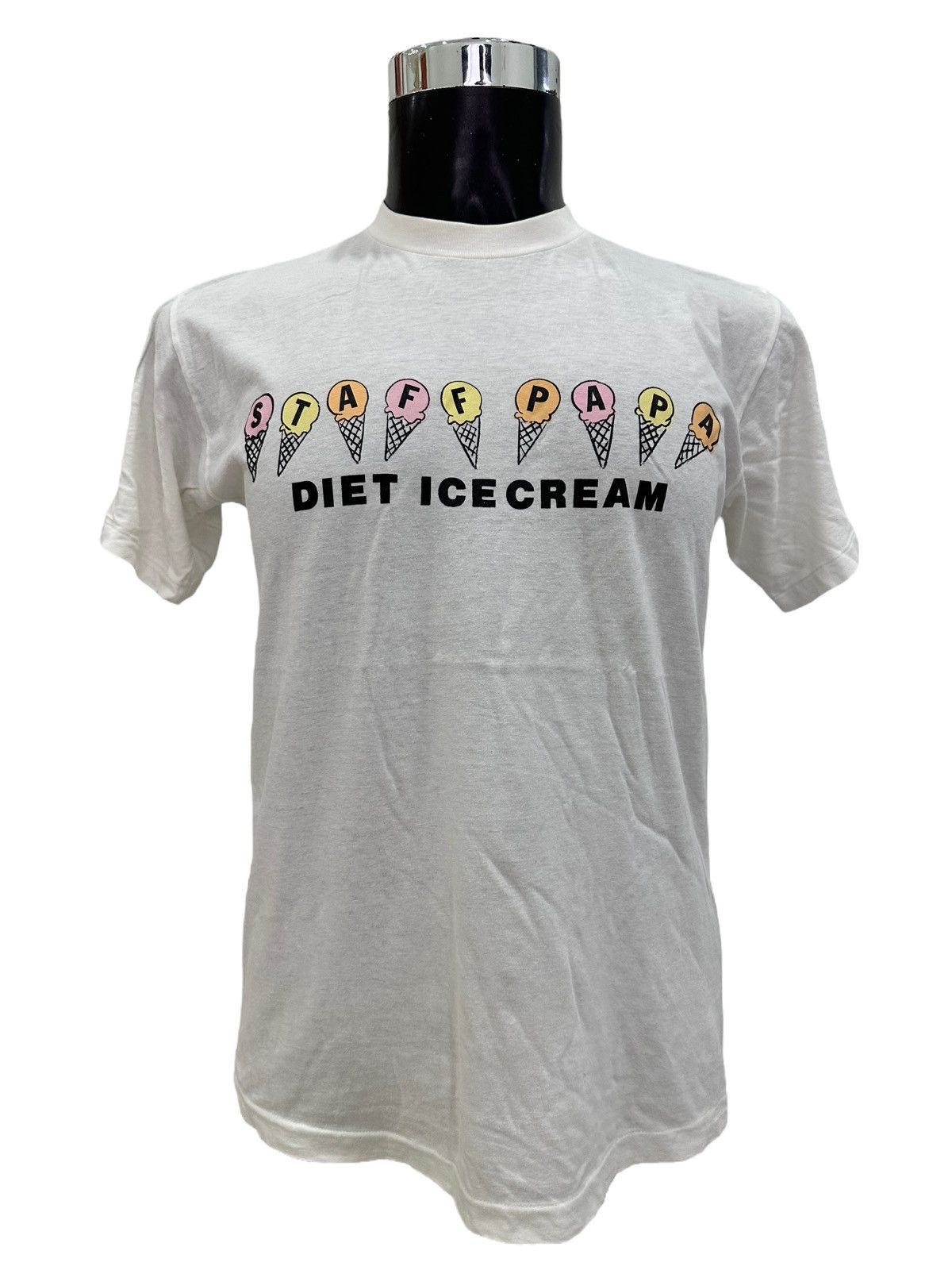 Staff Papa Diet Ice Cream White Tee