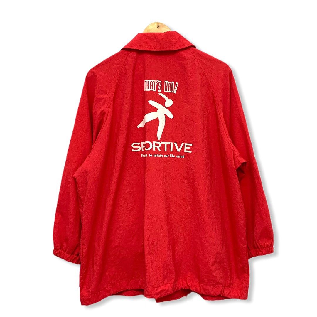 Hai Sporting Gear × Issey Miyake Hai Sporting Gear Issey Miyake Snap Button Coach Jacket Size US XL / EU 56 / 4 - 1 Thumbnail