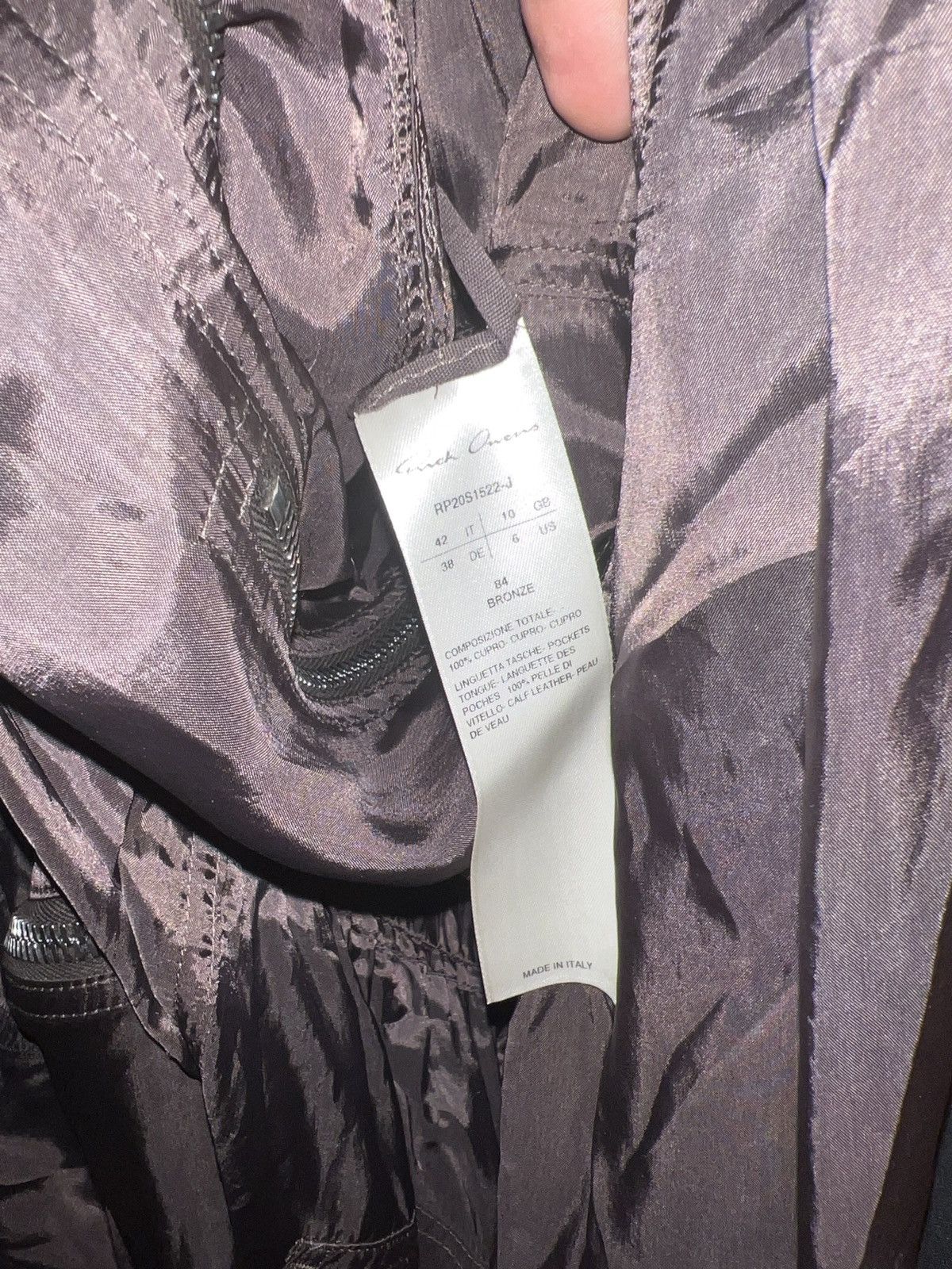 Rick Owens FINAL PRICE🚨 BNWT Bauhaus zip jumpsuit body bag Size US 31 - 7 Thumbnail