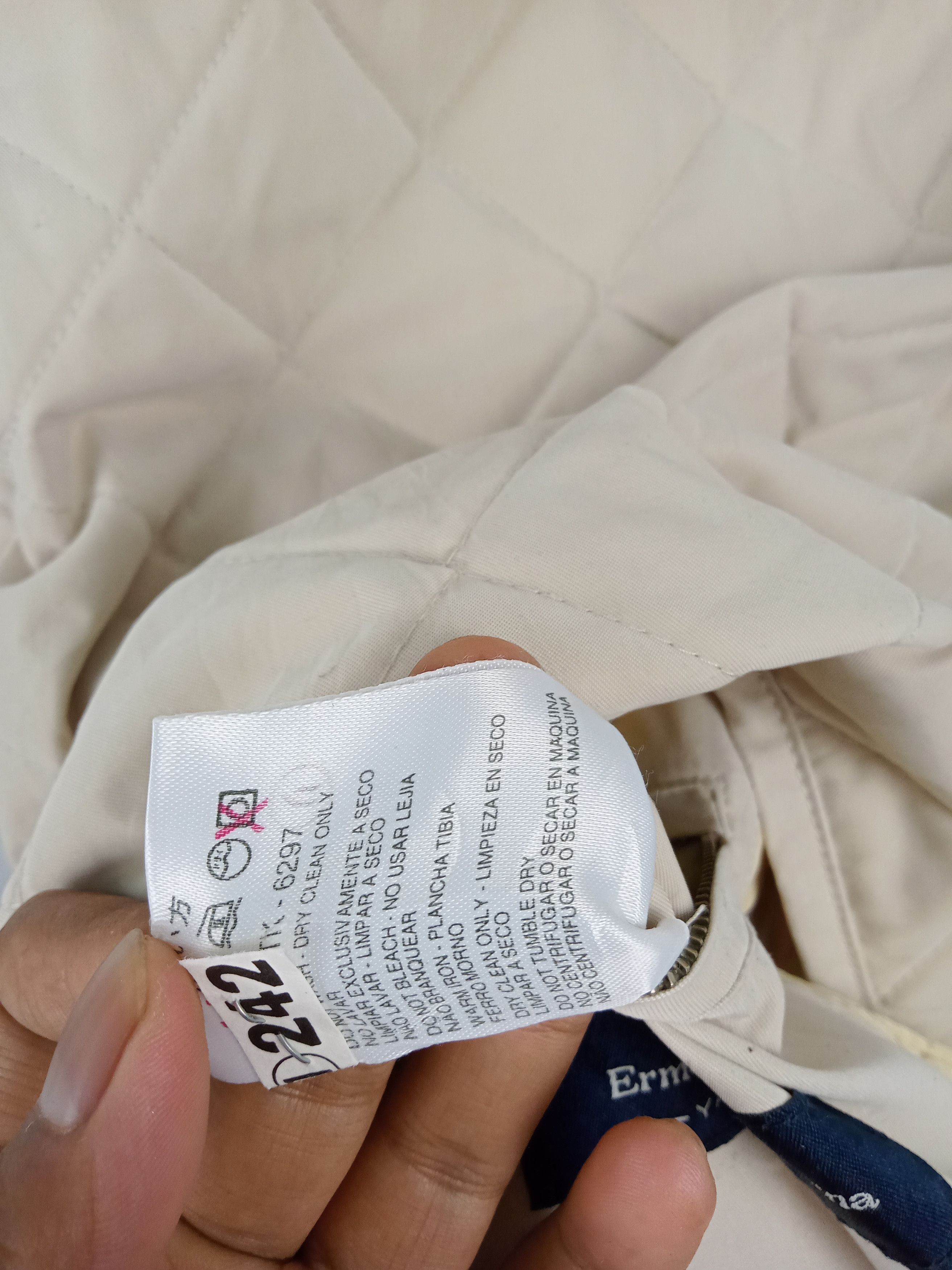 Ermenegildo Zegna Ermenegildo Zegna Quilted Jacket Size US S / EU 44-46 / 1 - 7 Thumbnail