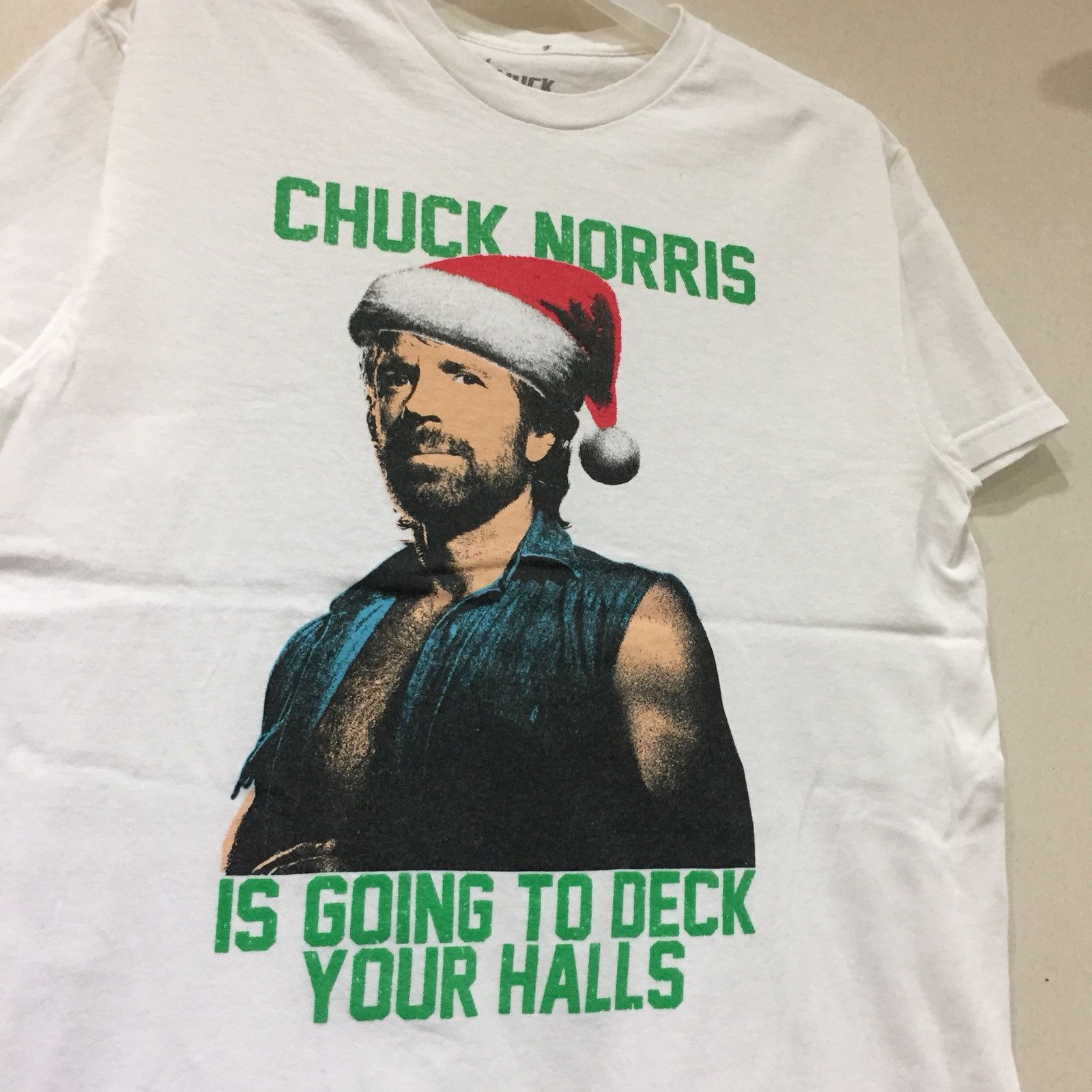 Other CHUCK NORRIS T Shirt Spell Out Big Design.. Top Kick Pro. Size US M / EU 48-50 / 2 - 3 Thumbnail