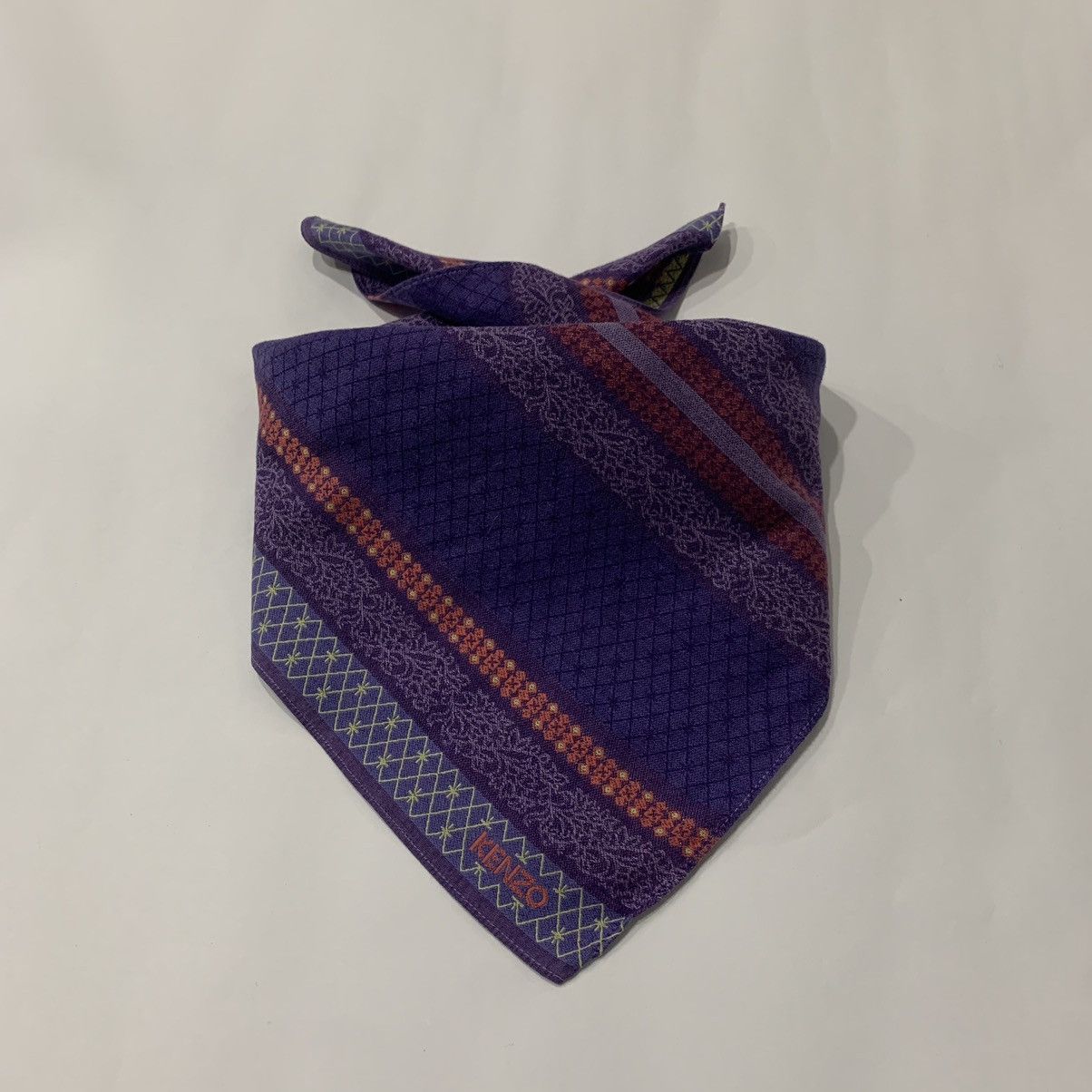Japanese Brand × Kenzo vintage KENZO paris handkerchief handky bandana neckerchief Size ONE SIZE - 1 Thumbnail