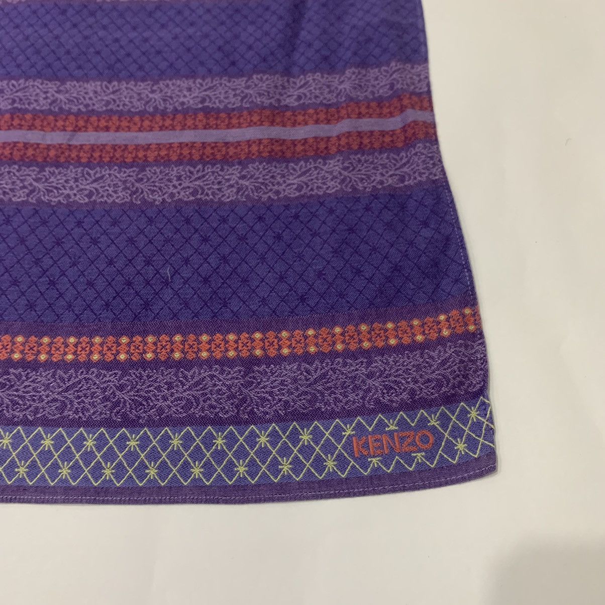 Japanese Brand × Kenzo vintage KENZO paris handkerchief handky bandana neckerchief Size ONE SIZE - 6 Thumbnail