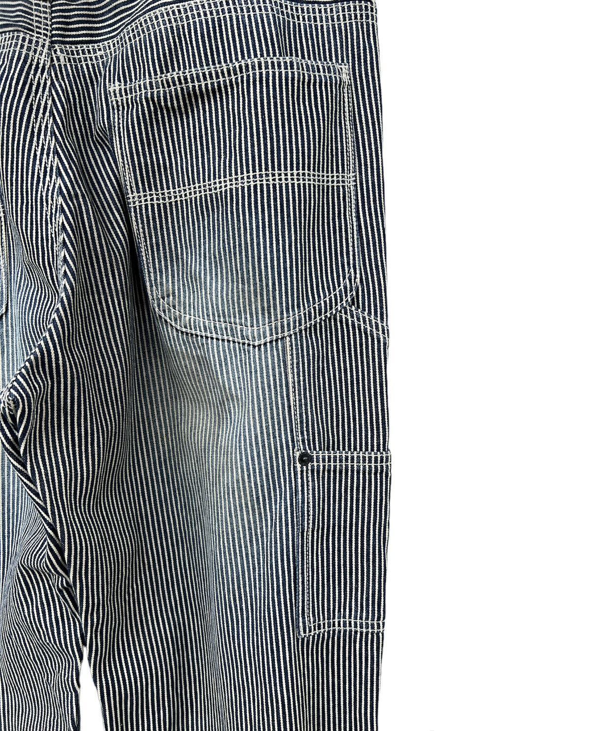 Japanese Brand × OVER THE STRiPES Exhibitionist Stripe Denim Size US 34 / EU 50 - 10 Thumbnail