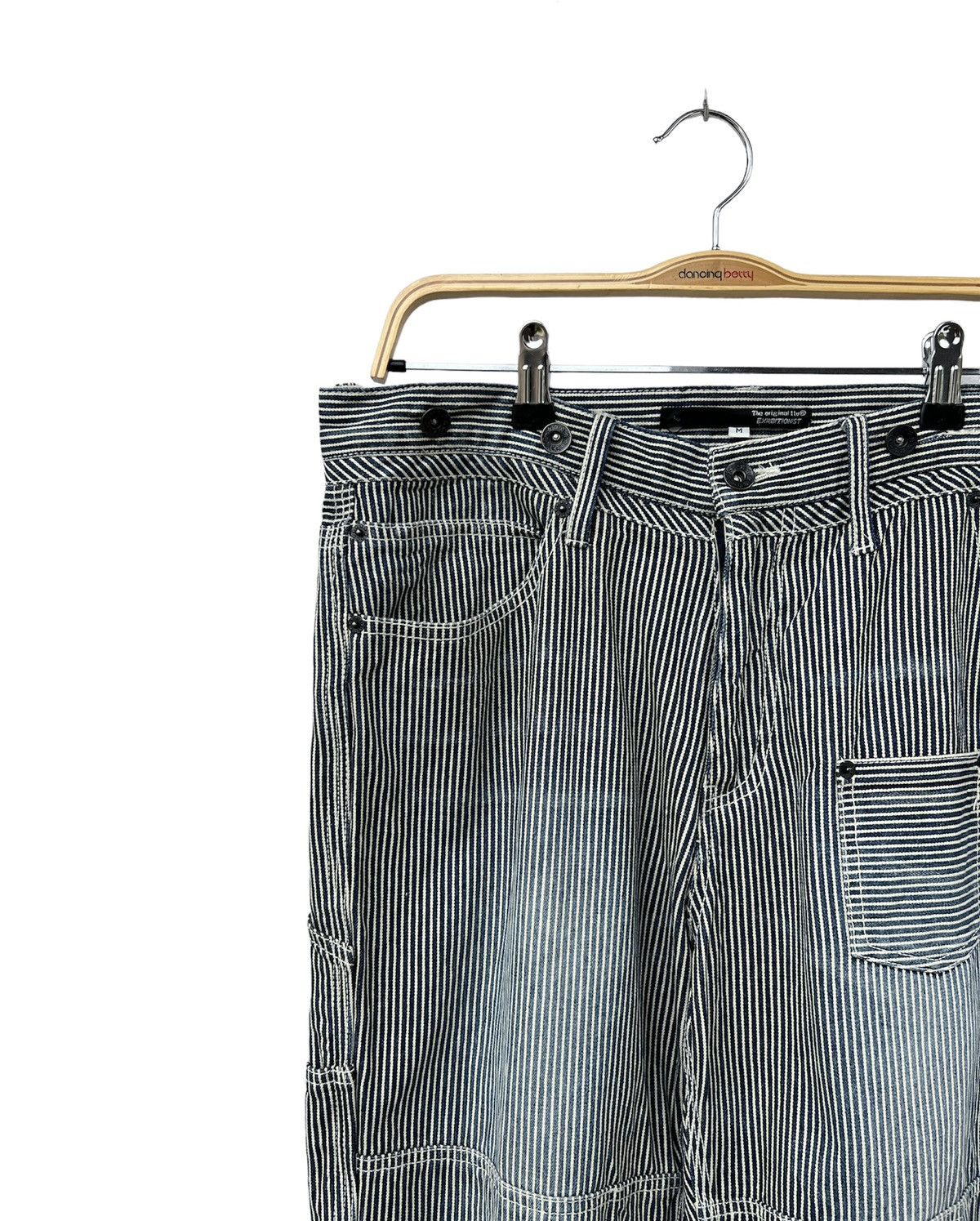 Japanese Brand × OVER THE STRiPES Exhibitionist Stripe Denim Size US 34 / EU 50 - 2 Thumbnail