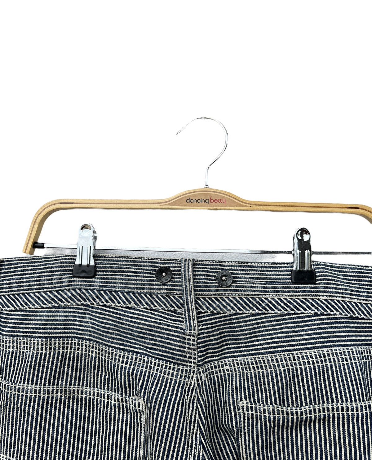 Japanese Brand × OVER THE STRiPES Exhibitionist Stripe Denim Size US 34 / EU 50 - 8 Thumbnail