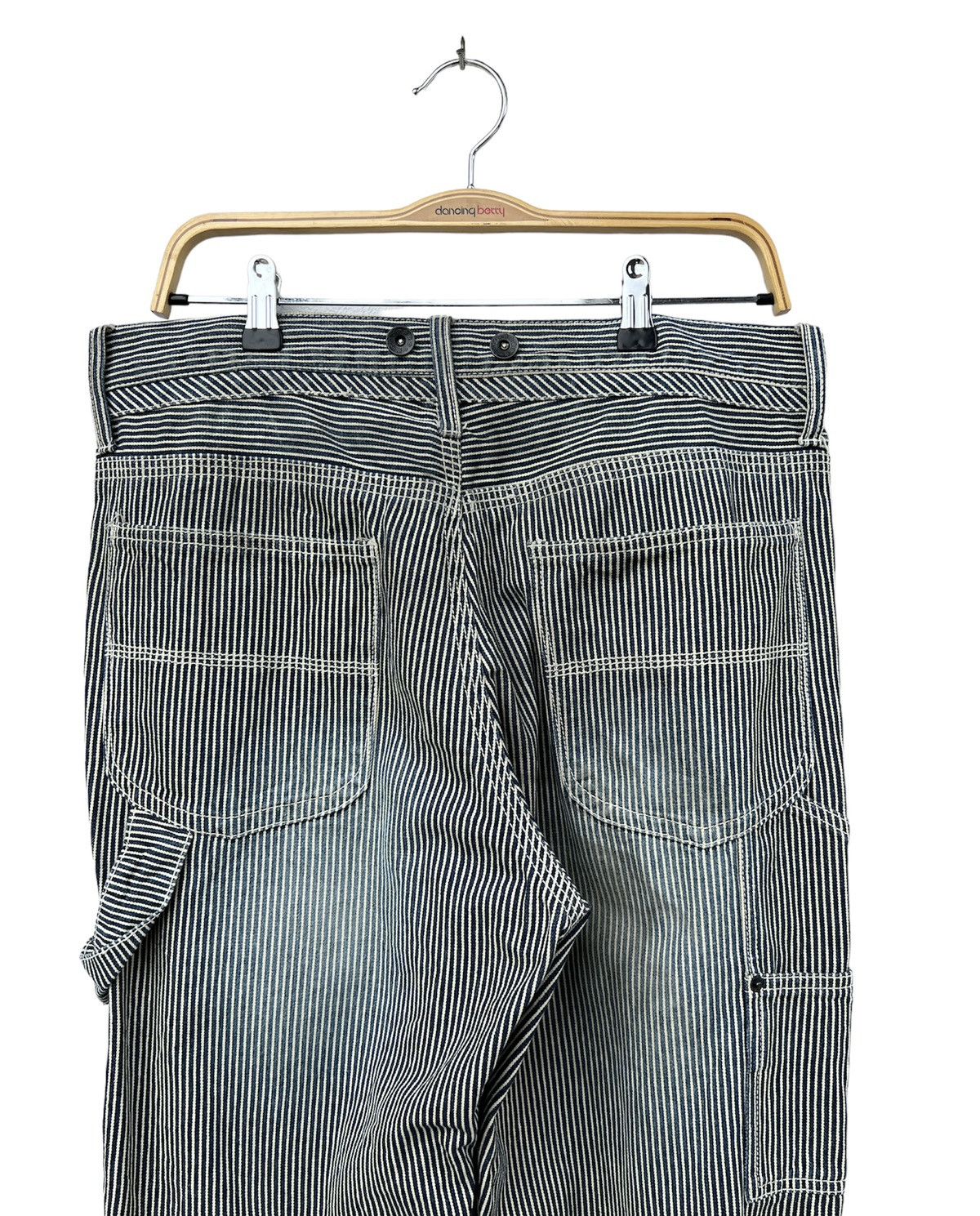 Japanese Brand × OVER THE STRiPES Exhibitionist Stripe Denim Size US 34 / EU 50 - 9 Thumbnail