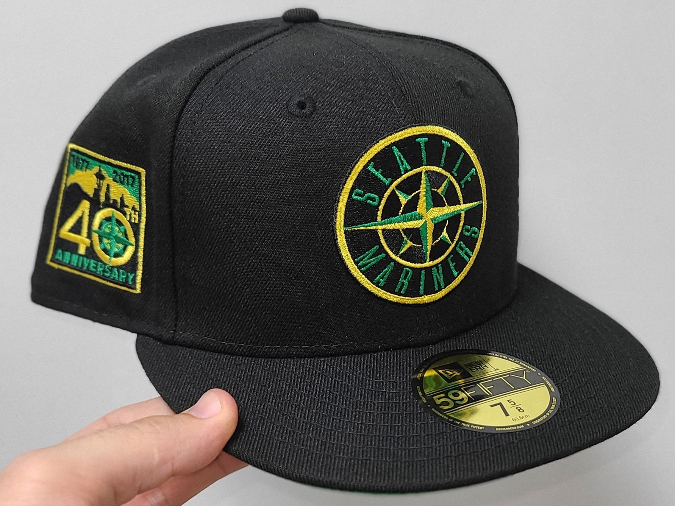 New Era Hat Club Exclusive Mariners Stone Island 7 5/8 | Grailed