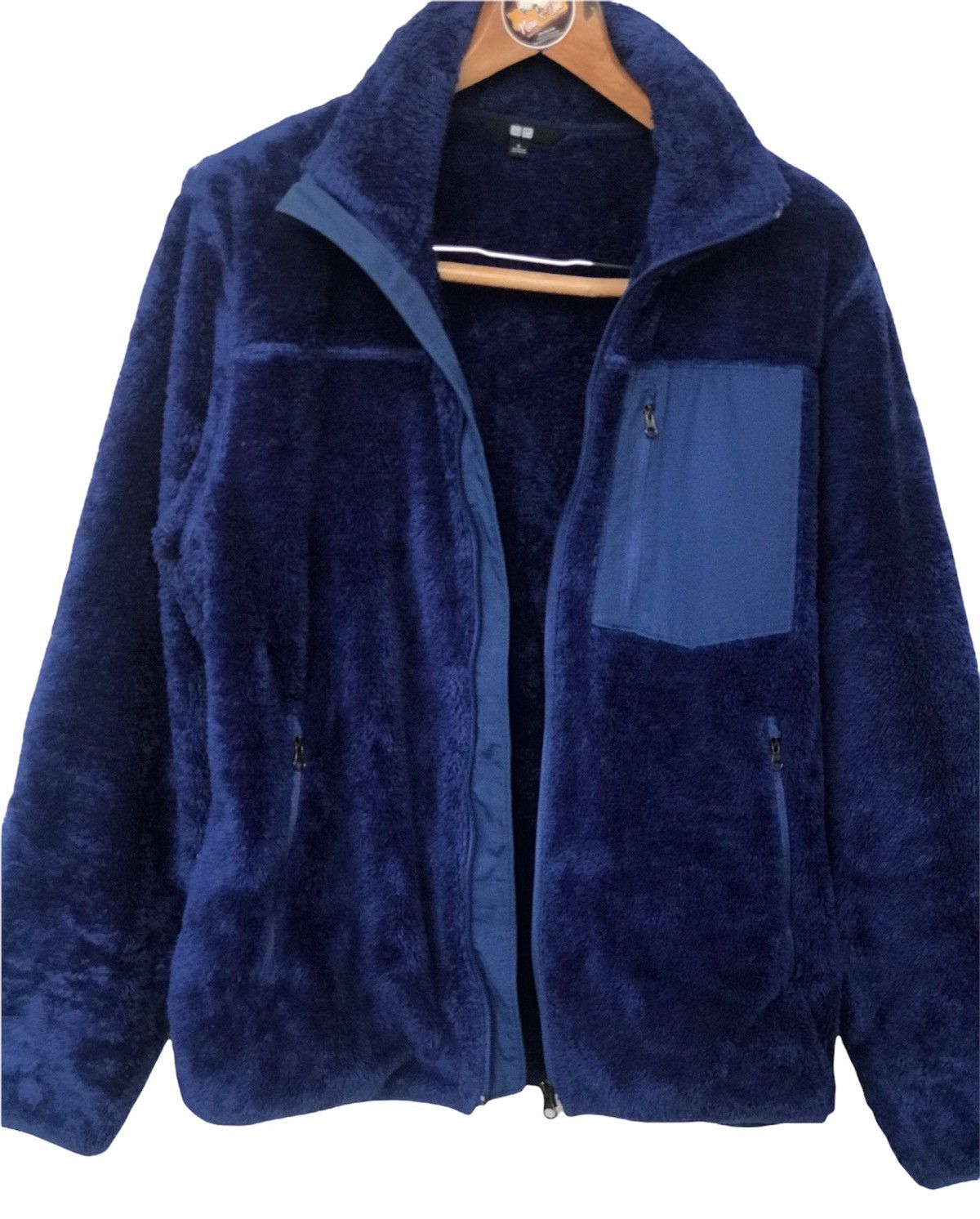 Japanese Brand Jacket Fleece Uniqlo Size US M / EU 48-50 / 2 - 2 Thumbnail