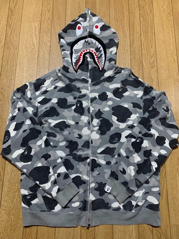 Bape OG Vintage NIGO BAPE NFS limited shark full zip hoodie | Grailed