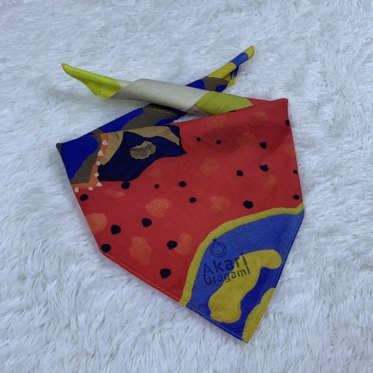 Designer × Japanese Brand AKARI URAGAMI handkerchief bandana handky art design Size ONE SIZE - 8 Thumbnail