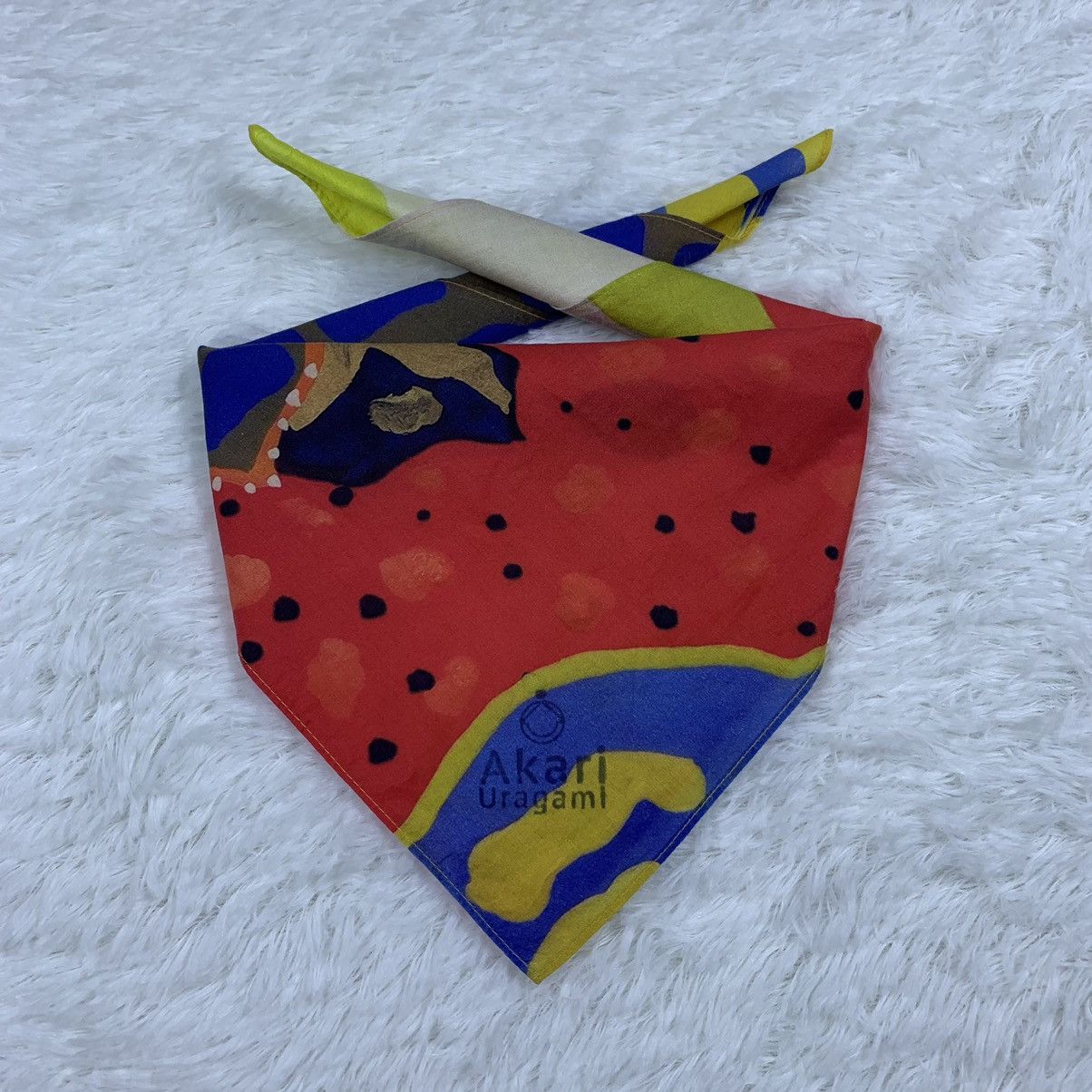 Designer × Japanese Brand AKARI URAGAMI handkerchief bandana handky art design Size ONE SIZE - 7 Thumbnail