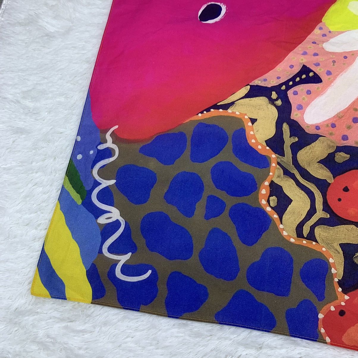 Designer × Japanese Brand AKARI URAGAMI handkerchief bandana handky art design Size ONE SIZE - 4 Thumbnail
