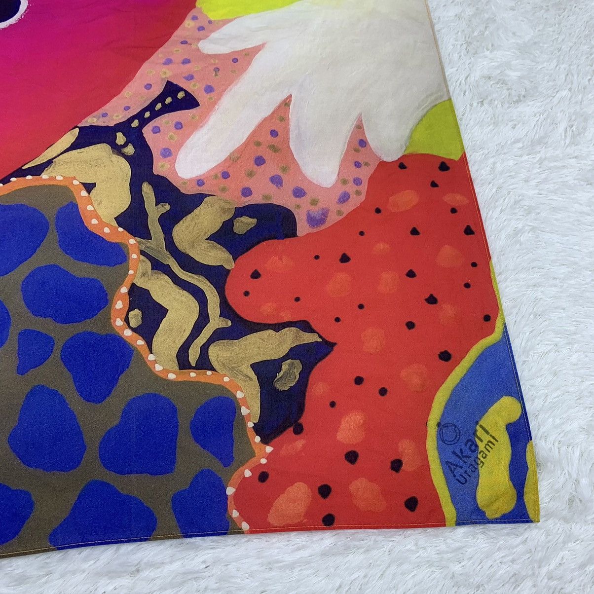 Designer × Japanese Brand AKARI URAGAMI handkerchief bandana handky art design Size ONE SIZE - 5 Thumbnail