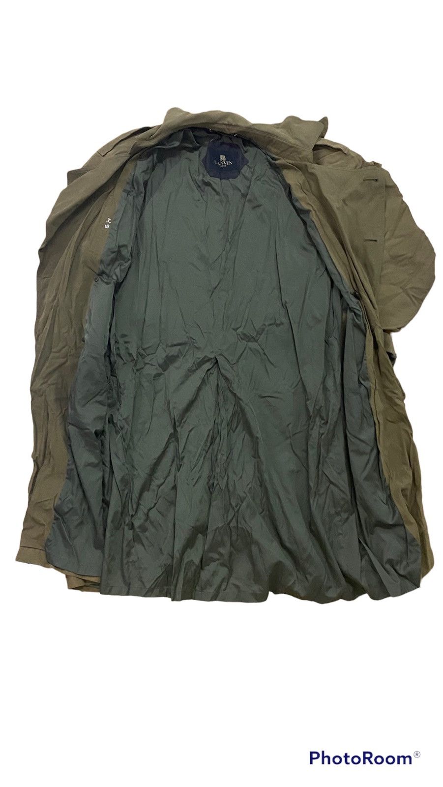 Lanvin Lanvin Double Breast Trench Coat Size US L / EU 52-54 / 3 - 3 Thumbnail