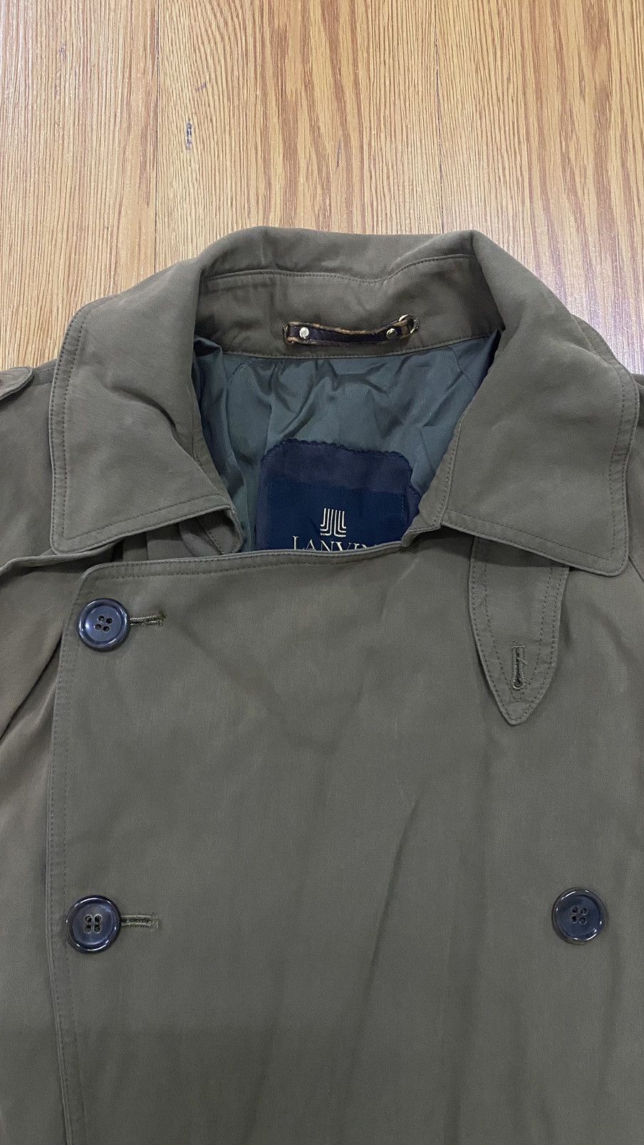 Lanvin Lanvin Double Breast Trench Coat Size US L / EU 52-54 / 3 - 6 Thumbnail