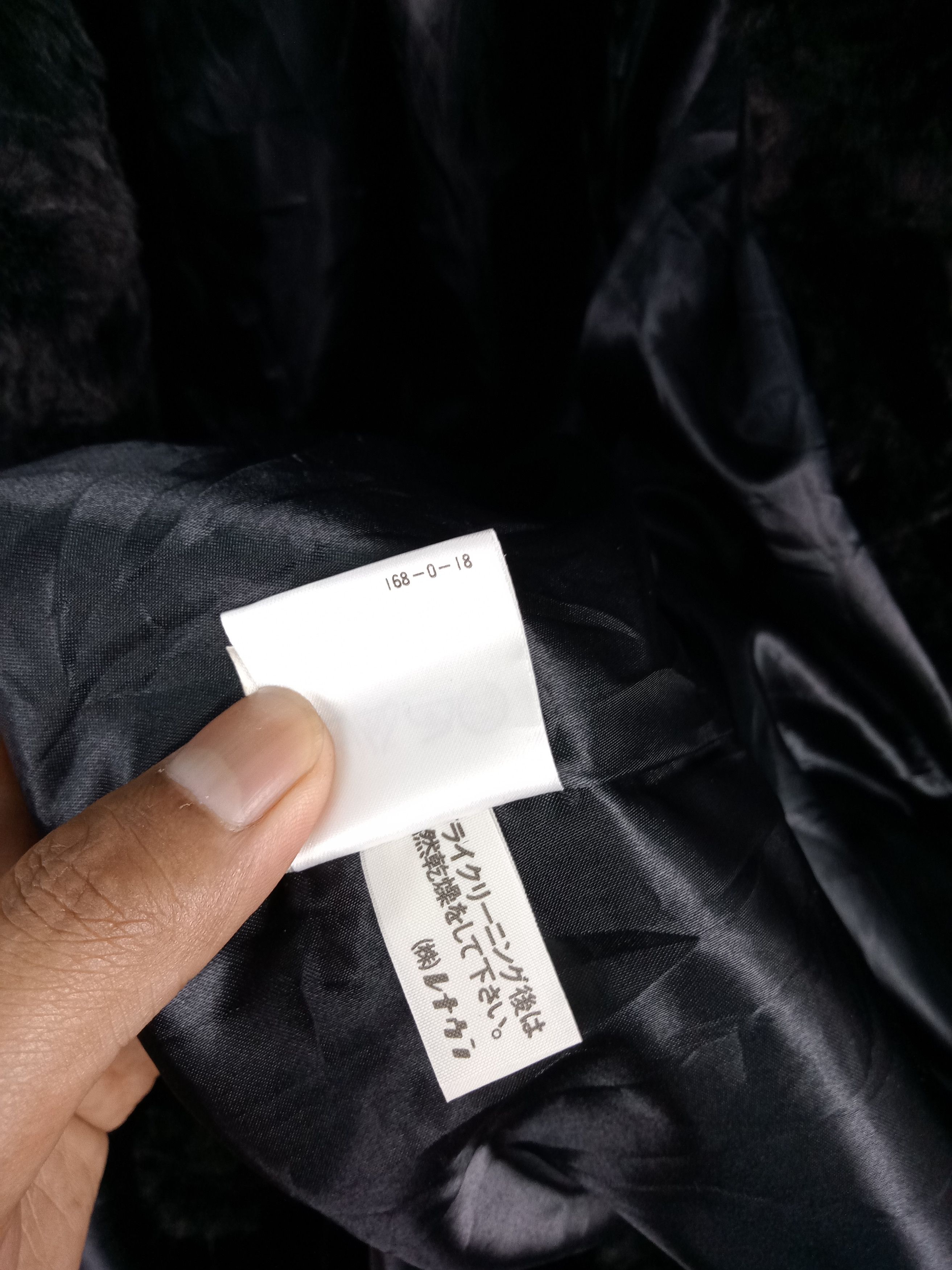 Japanese Brand Norma Kamali Mink Fur Long Jacket Size US L / EU 52-54 / 3 - 7 Thumbnail