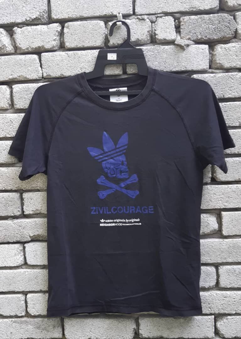 Adidas Adidas x Neighborhood ZIVIL COURAGE T Shirt | Grailed