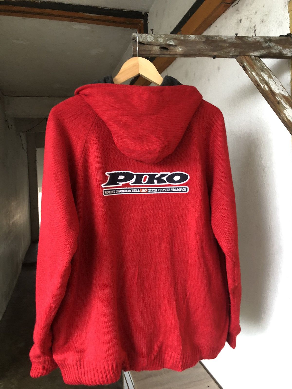 Vintage Vintage Piko Hawaiian Longboard Reversible Knit Jackets Size US M / EU 48-50 / 2 - 13 Thumbnail