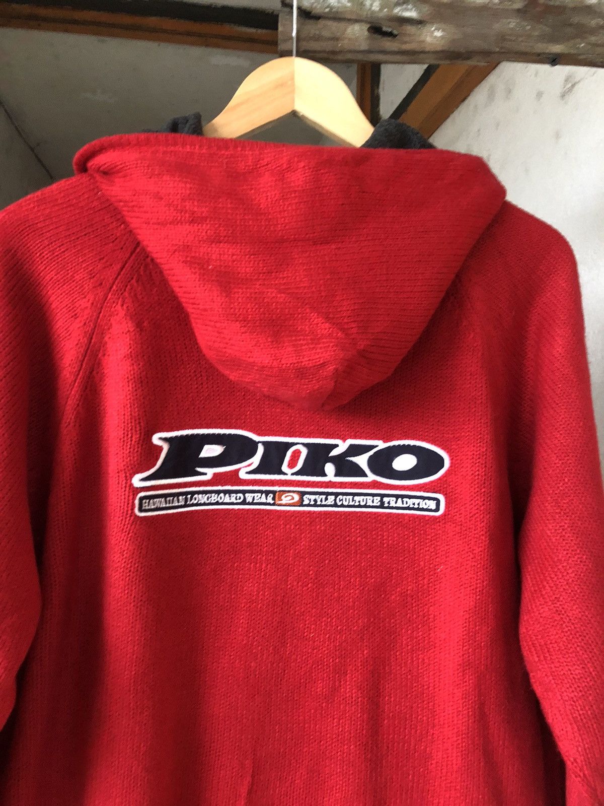 Vintage Vintage Piko Hawaiian Longboard Reversible Knit Jackets Size US M / EU 48-50 / 2 - 15 Thumbnail