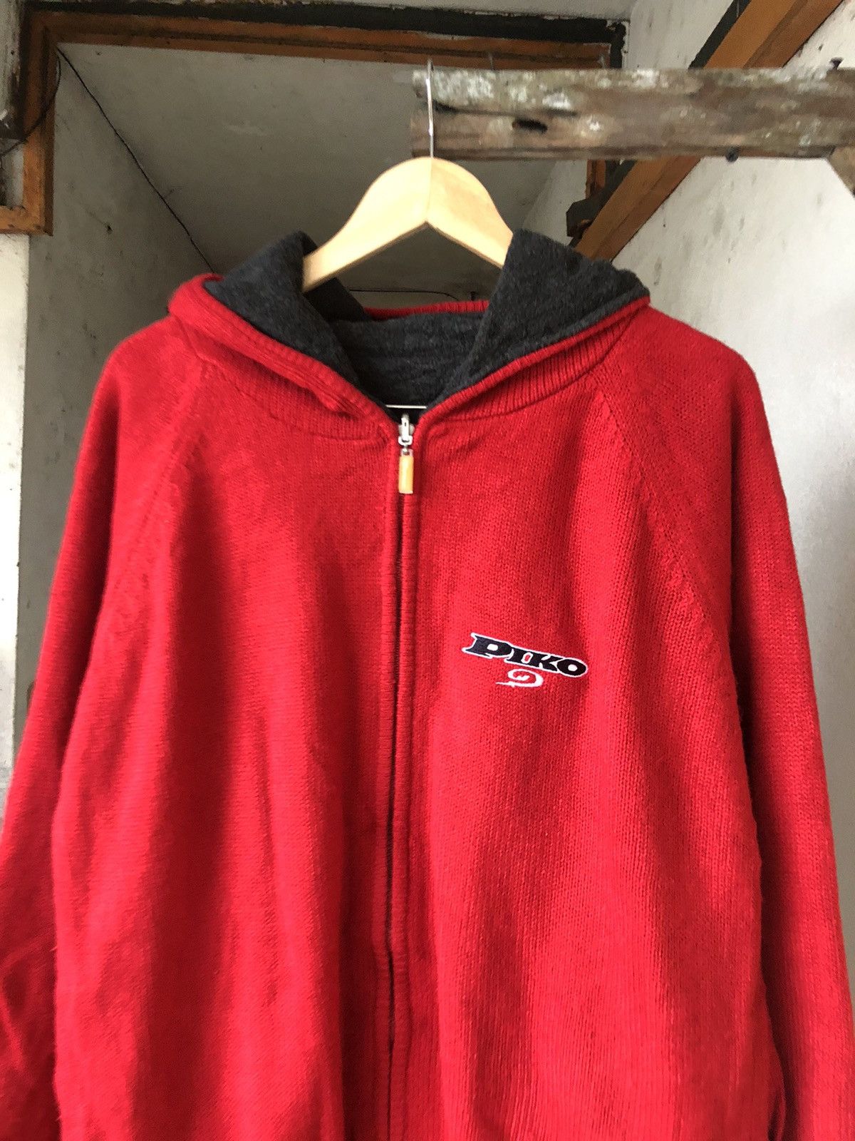 Vintage Vintage Piko Hawaiian Longboard Reversible Knit Jackets Size US M / EU 48-50 / 2 - 6 Thumbnail
