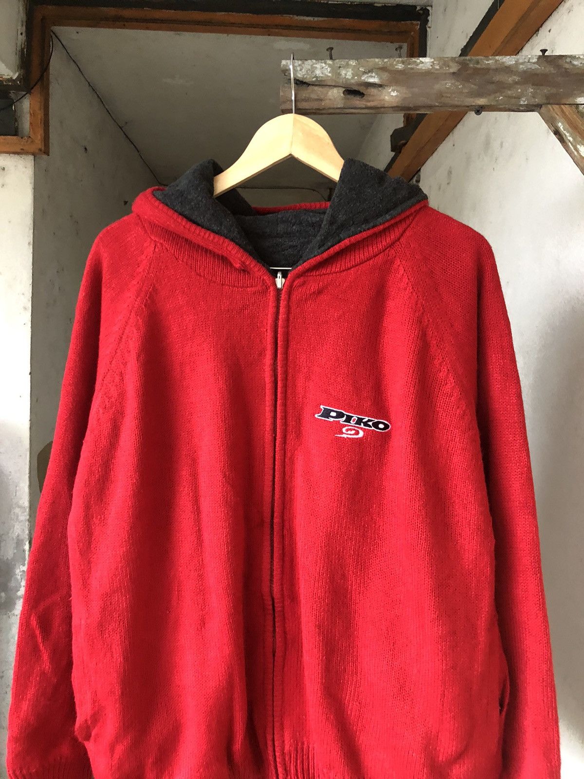 Vintage Vintage Piko Hawaiian Longboard Reversible Knit Jackets Size US M / EU 48-50 / 2 - 4 Thumbnail