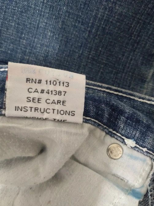 Rock & Republic ROCK& REPUBLIC JEANS EMBROIDERED LOGO BACK Size US 31 - 13 Thumbnail