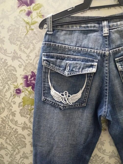 Rock & Republic ROCK& REPUBLIC JEANS EMBROIDERED LOGO BACK Size US 31 - 4 Thumbnail