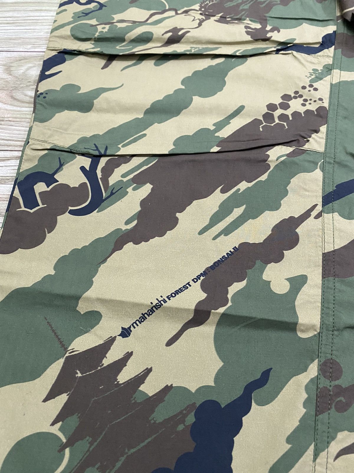 Japanese Brand × Maharishi Maharishi Woodland Camo Camp Collar Shirt Size US M / EU 48-50 / 2 - 13 Thumbnail