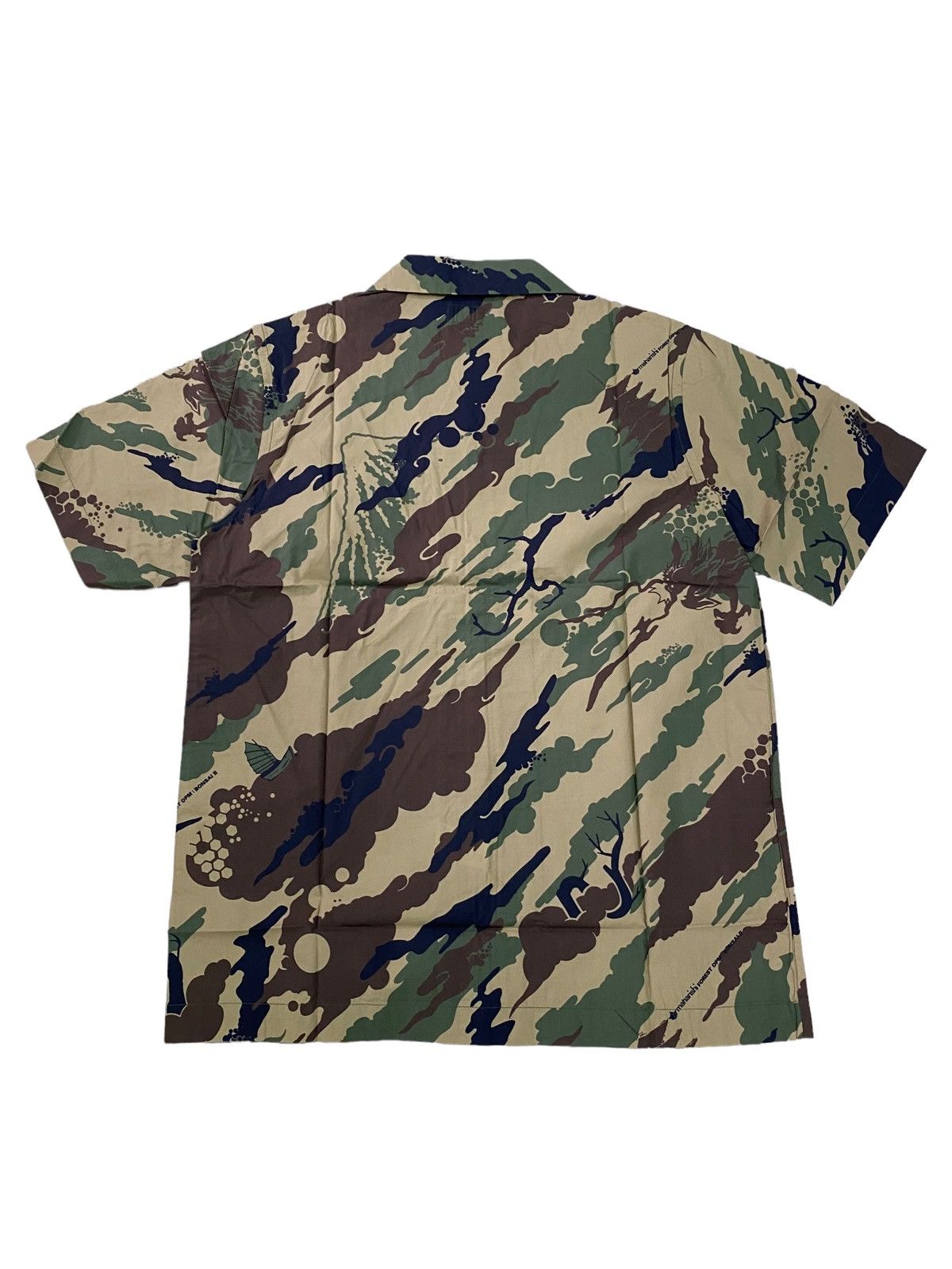 Japanese Brand × Maharishi Maharishi Woodland Camo Camp Collar Shirt Size US M / EU 48-50 / 2 - 6 Thumbnail