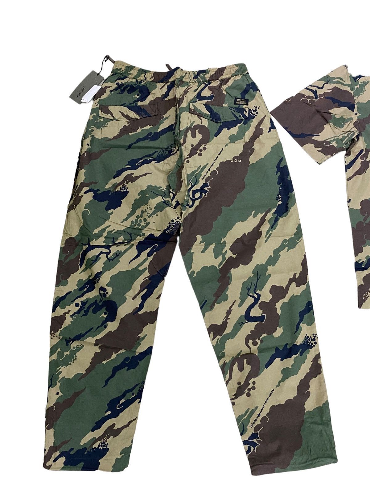 Japanese Brand × Maharishi Maharishi Woodland Camo Camp Collar Shirt Size US M / EU 48-50 / 2 - 7 Thumbnail