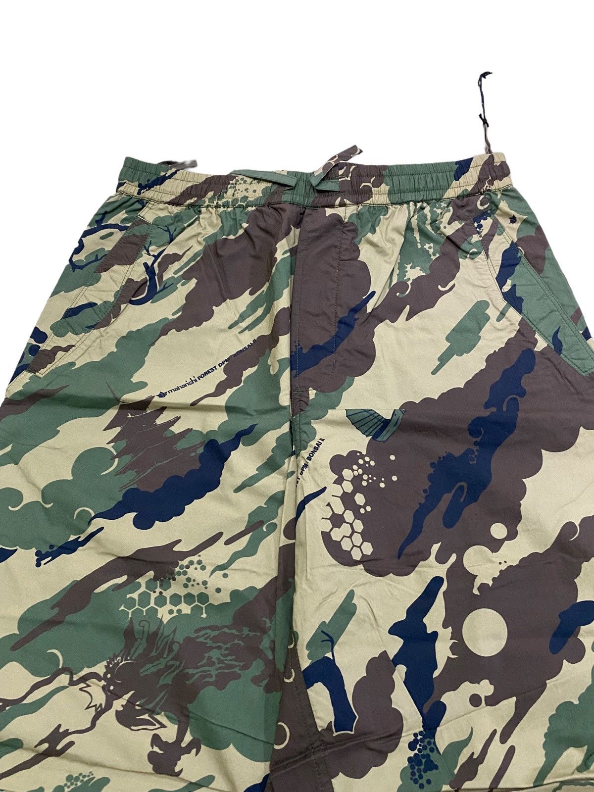 Japanese Brand × Maharishi Maharishi Woodland Camo Camp Collar Shirt Size US M / EU 48-50 / 2 - 4 Thumbnail