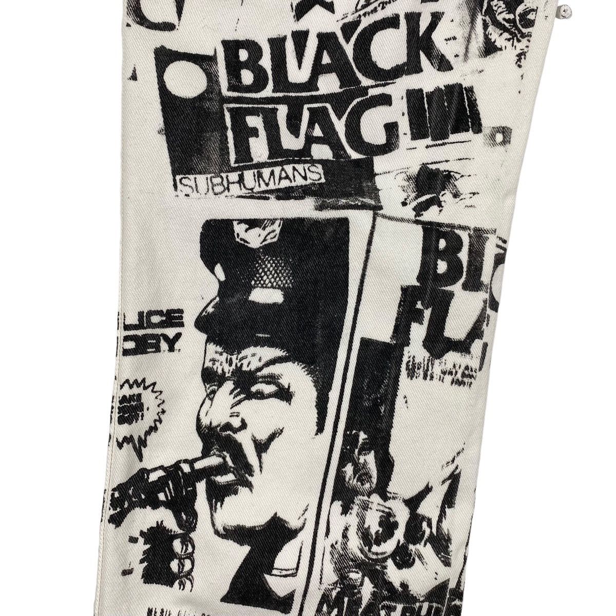 Band Tees Vintage Wrangler X Black Flag Jeans Size US 30 / EU 46 - 15 Thumbnail
