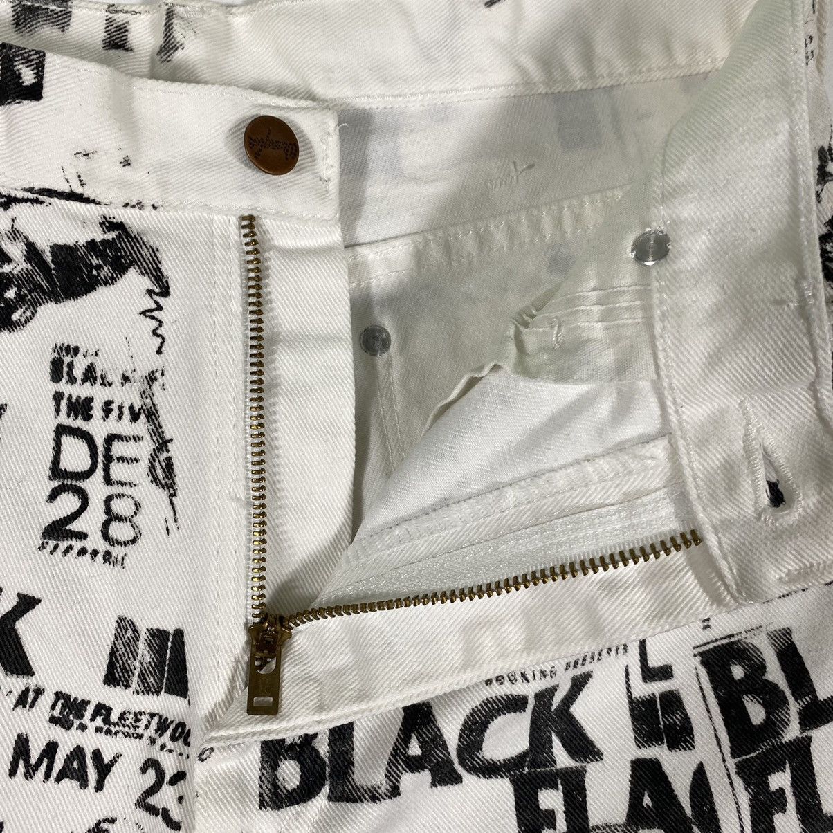 Band Tees Vintage Wrangler X Black Flag Jeans Size US 30 / EU 46 - 10 Thumbnail