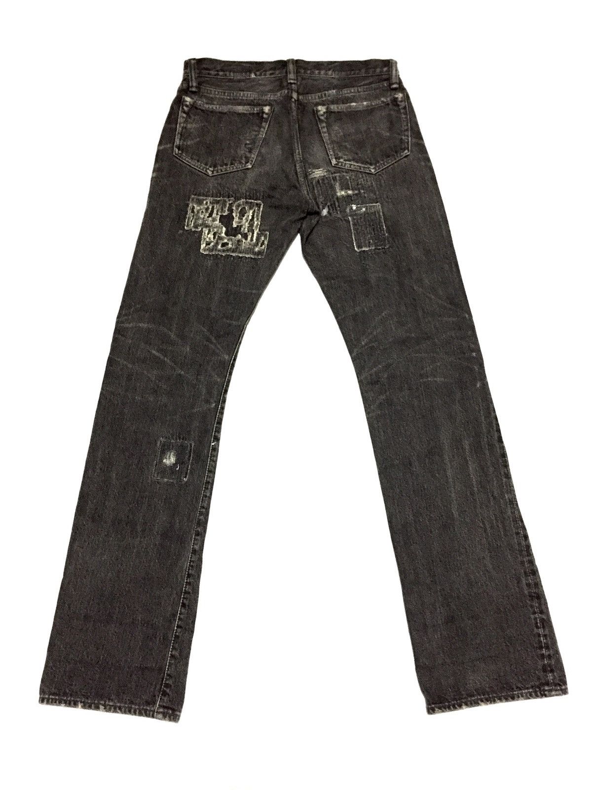 Kapital Kapital Boro patchwork selvedge black denim jeans Size US 28 / EU 44 - 2 Thumbnail