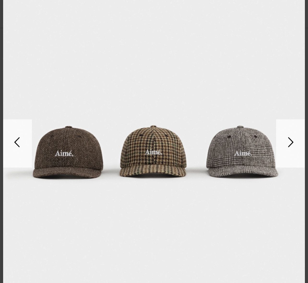 Aime Leon Dore ALD Wool Houndstooth Hat Size ONE SIZE - 3 Thumbnail