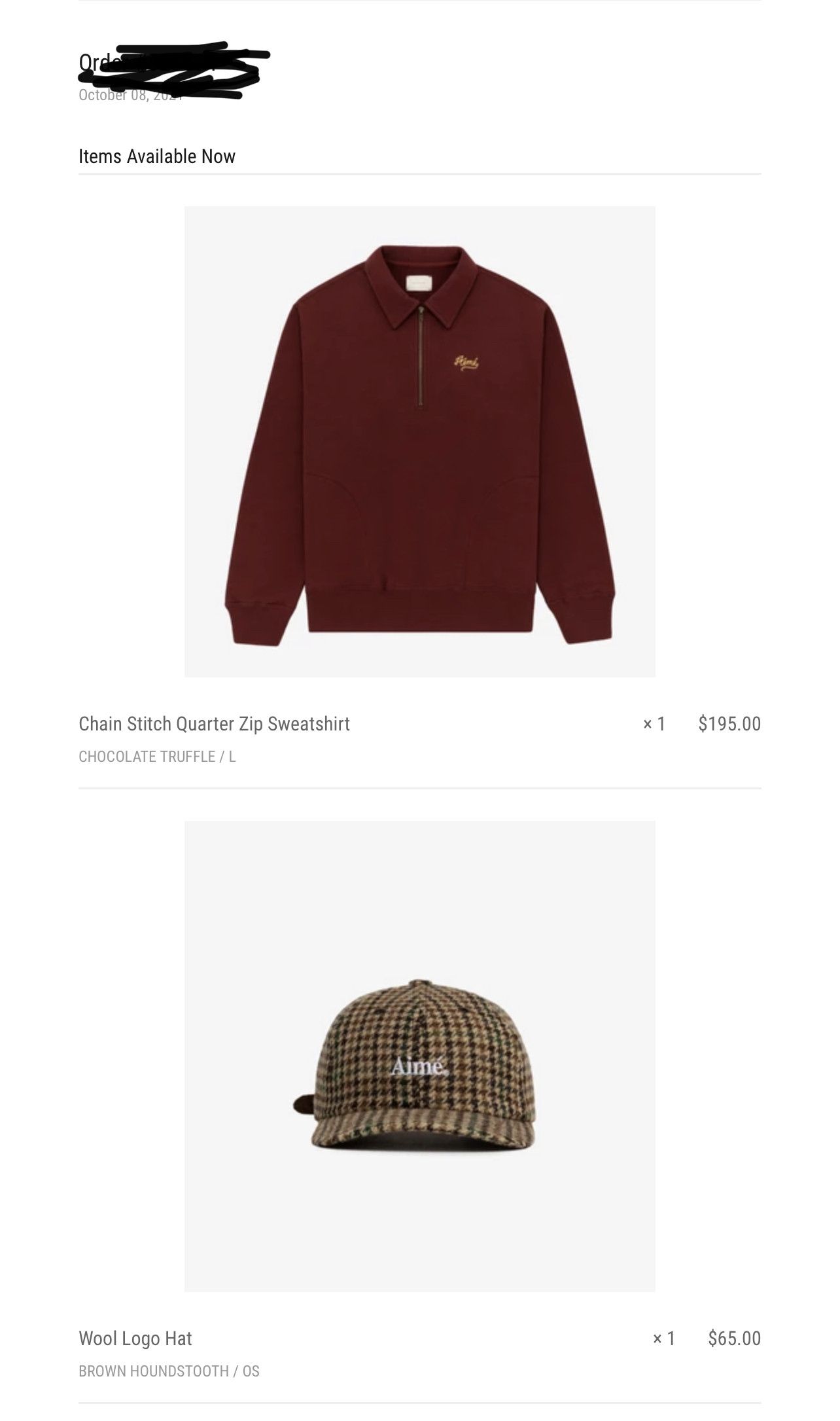 Aime Leon Dore ALD Wool Houndstooth Hat Size ONE SIZE - 4 Thumbnail